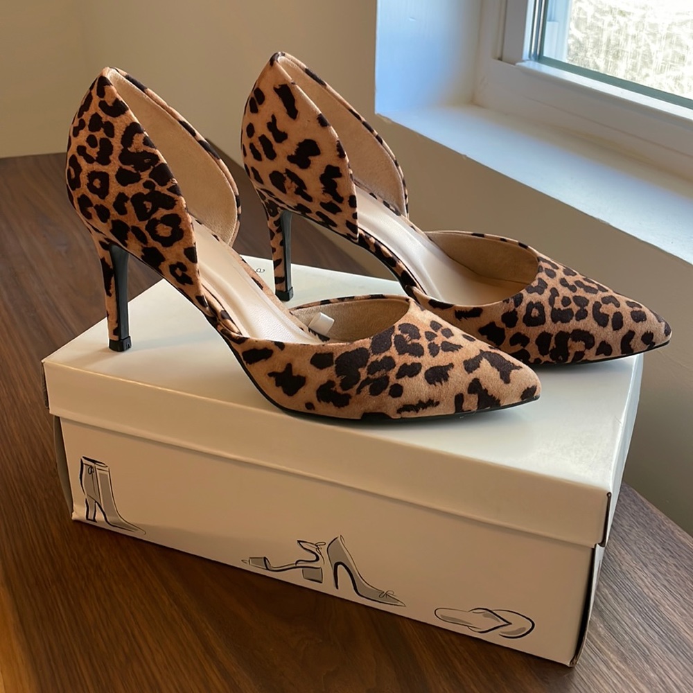 Leopard Print Heels